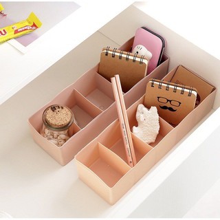 ❌BÁN SỈ❌ Hộp Đựng Đồ Lót, Khay Nhựa 5 Ngăn Đựng Đồ Lót, Tất, Vớ Tiện Dụng 88102 Shop Giang Phạm