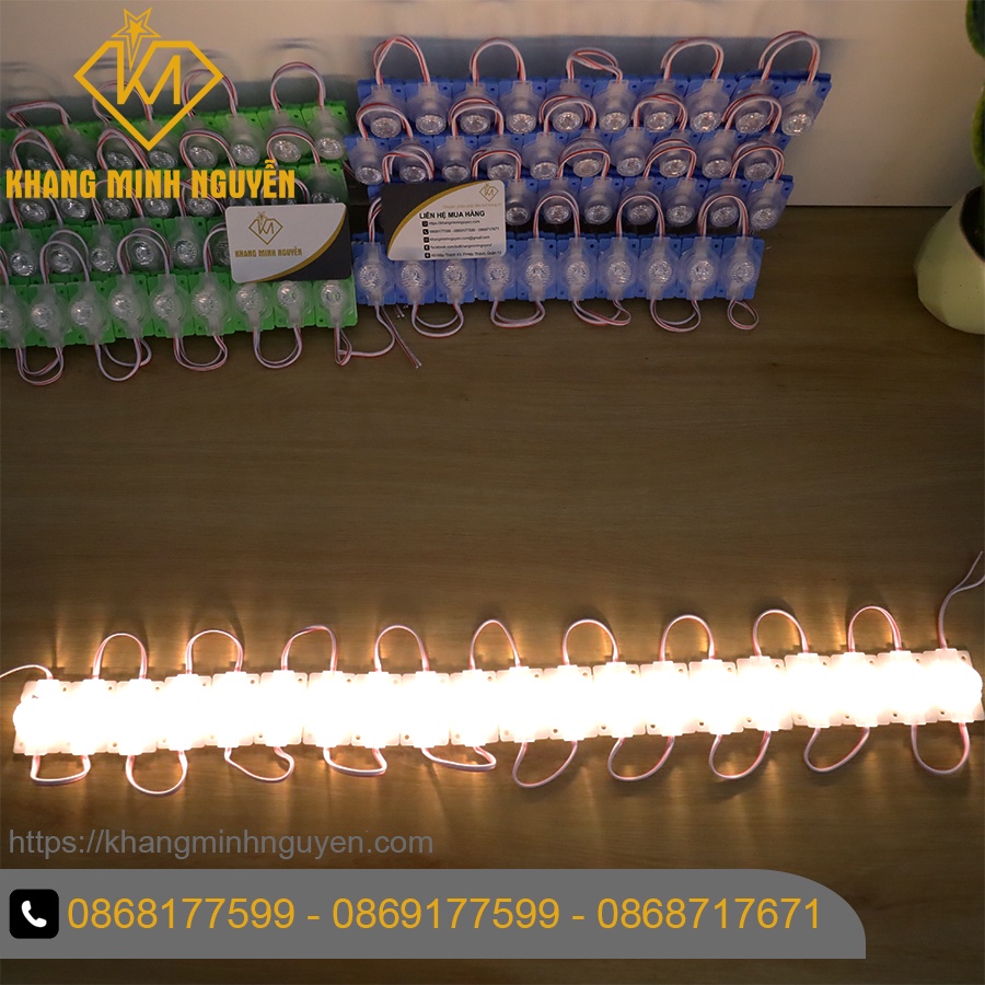 [Có sẵn] Giá 1 vỉ 20 bóng đèn LED mắt trâu - 12V siêu sáng, ánh sáng trắng lạnh, trắng, vàng, xanh lá, xanh dương
