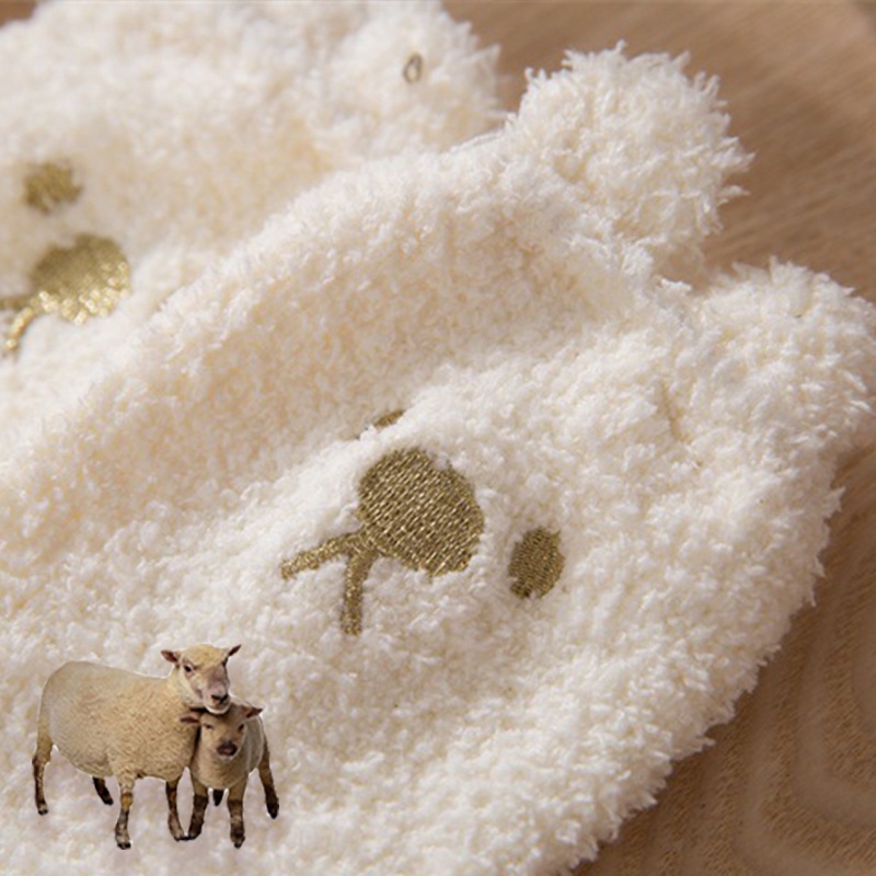 FINETOO Set 2 Đôi Tất Hình Chân Mèo Dễ Thương Cho Nữ