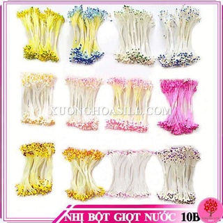 10 BÓ NHỊ BỘT TRÒN 2 MÀU