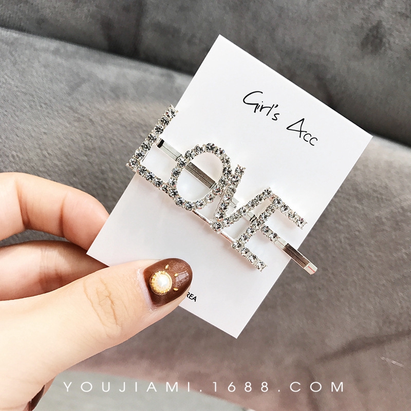 Kẹp tóc đính đá sang trọng cho nữ