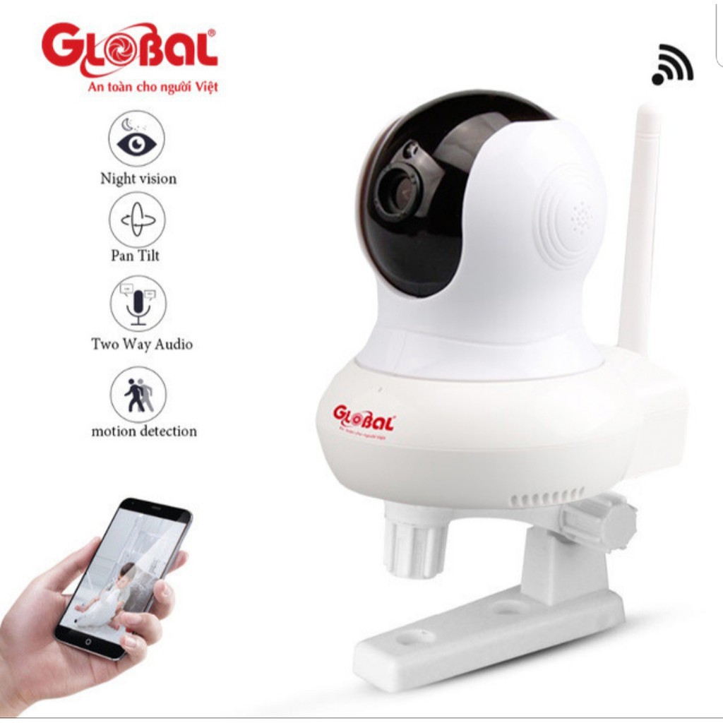 Camera iP GLOBAL 1.0M 720P TAG-I4W1-F6 (Bảo hành 12 tháng, đổi mới 06 tháng đầu)