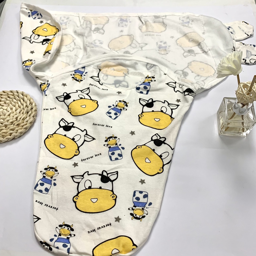 Ủ kén cho be sơ sinh Swaddle Me Summer 100% cotton