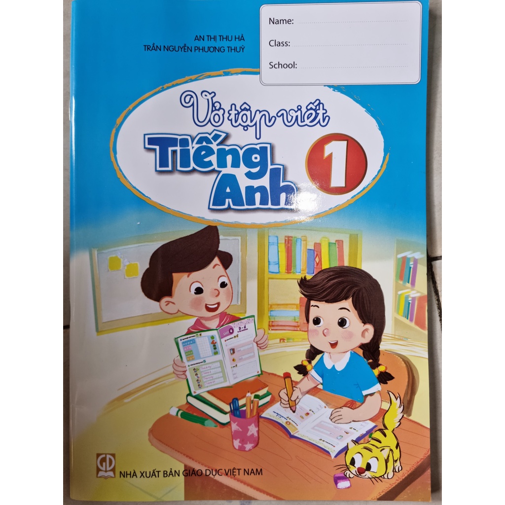 Sách - Vở tập viết Tiếng Anh 1 - NXB Giáo dục