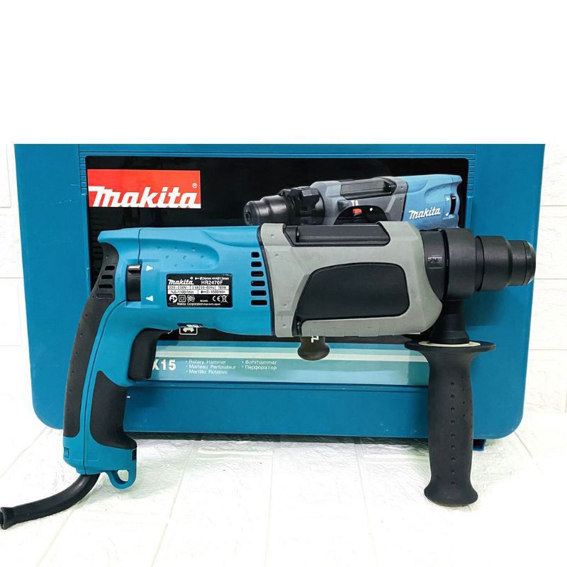 Máy khoan bê tông Makita HR2470-  3 chức năng khoan sắt, gỗ, khoan bê tông và đục bê tông