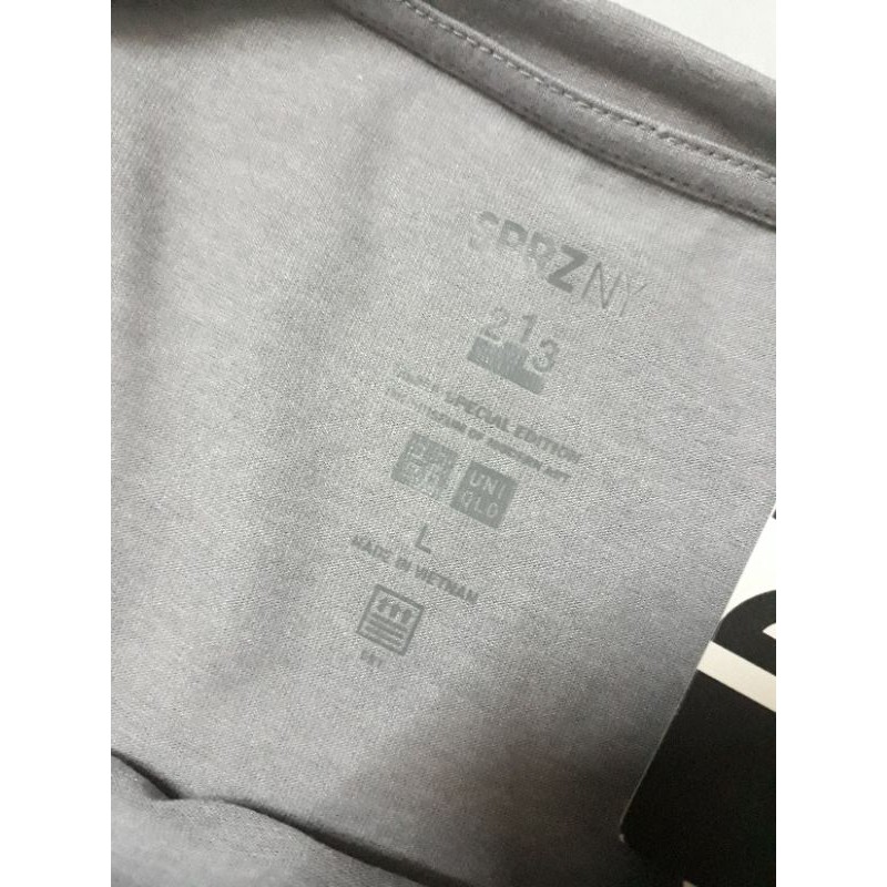 🌹🌿❤ Áo thun Uniqlo SPRZ NY dry dáng ngắn