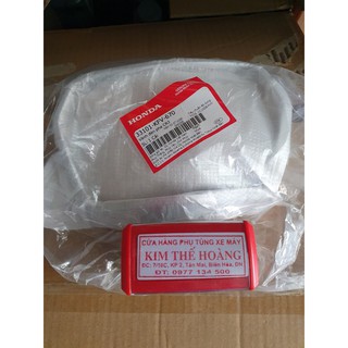 Vành đèn pha | Vòng chóa đèn trước Super Dream đầu lồi mạ Crom ... CHÍNH HÃNG HONDA