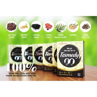 Tosmedy - dầu gội đen tóc thảo dược