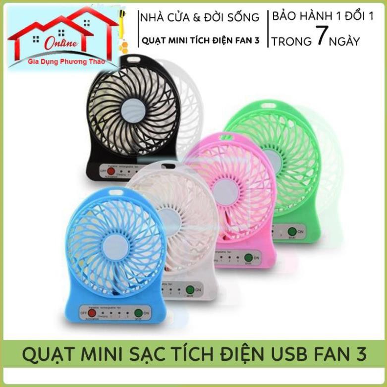 🌥️Bảo Hành 3 Tháng🌥️ Quạt Mini Sạc Tích Điện Để Bàn Cầm Tay 3 Chế Độ Đèn, Siêu Mát, Siêu Tiện Dụng Cho Mùa Hè 2021