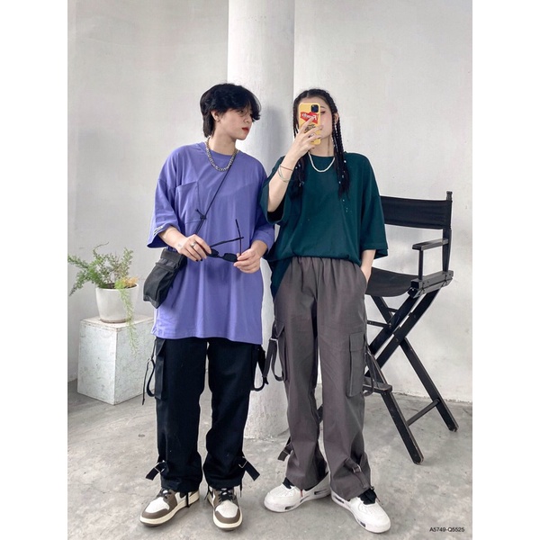 Áo thun unisex, áo phông đôi logo crom basic ss01 Jealous Product 5749