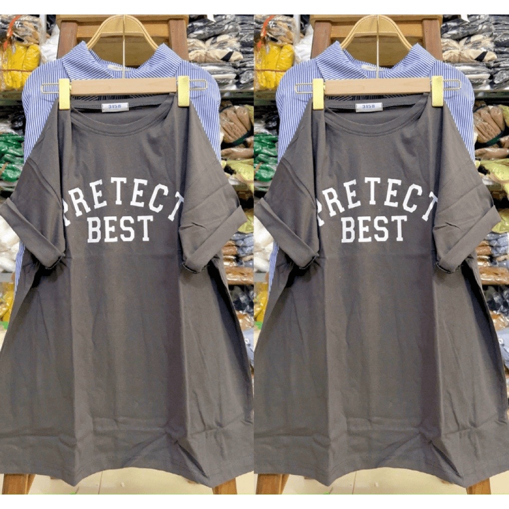 Áo Thun 3158 Unisex Tay Lỡ Form Rộng Chất Cotton Xịn Chuẩn Form [ Hình Thật 100%]  - ĐĂNG QUANG CLOTHER