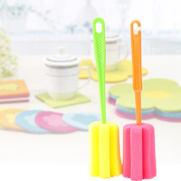 Cọ Rửa Ly Bằng Bọt Biển Thiết Kế Đơn Giản Và Bền