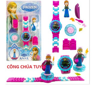 [XẢ SỐC] Đồng hồ đồ chơi lắp ráp Lego cho bé