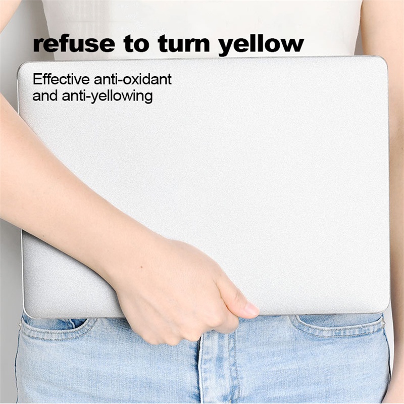 Ultra Ốp Máy Tính Bảng Nhám Trong Suốt Siêu Mỏng Cho Apple MacBook Air 15 Pro 14 M1 M2 Pro 13 New Pro 13.3 Air 13.3 / 13.6 M2