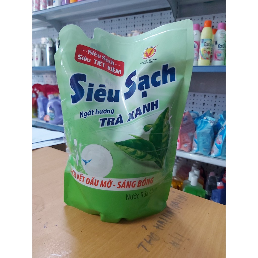 Nước rửa Chén Lix1,5kg Hương Trà xanh/ Hương chanh