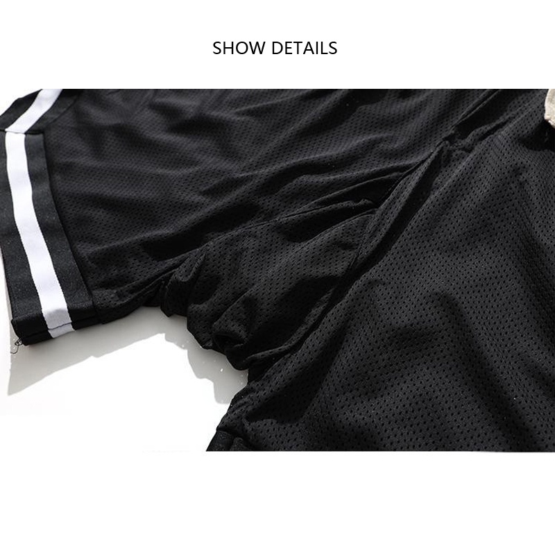 Quần ngắn thể thao dáng rộng nhanh khô thông thoáng size S-5XL