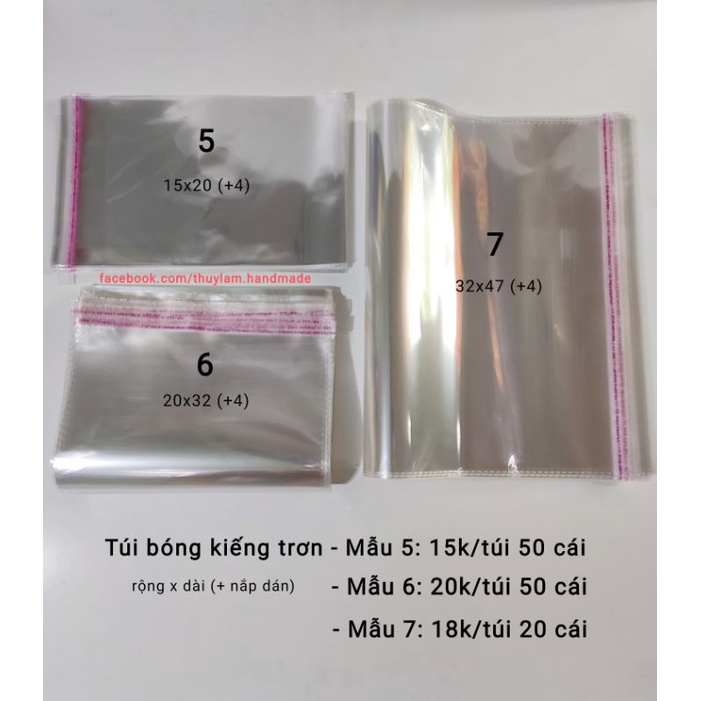 Túi bóng kiếng trơn