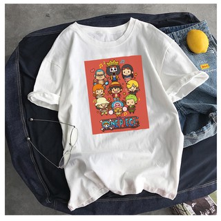 Áo thun unisex form rộng One Piece