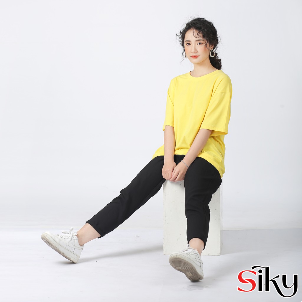 Áo phông trơn UNISEX- Siky