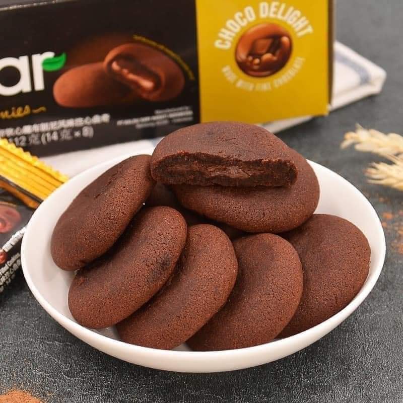 [HÀNG MỚI VỀ] Bánh Oreo Socola Nhân Chảy 3 Lớp Siêu Ngon - Hộp 330gr ~ 30 viên