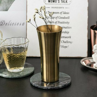 Bình hoa vàng inox 304 cao cấp