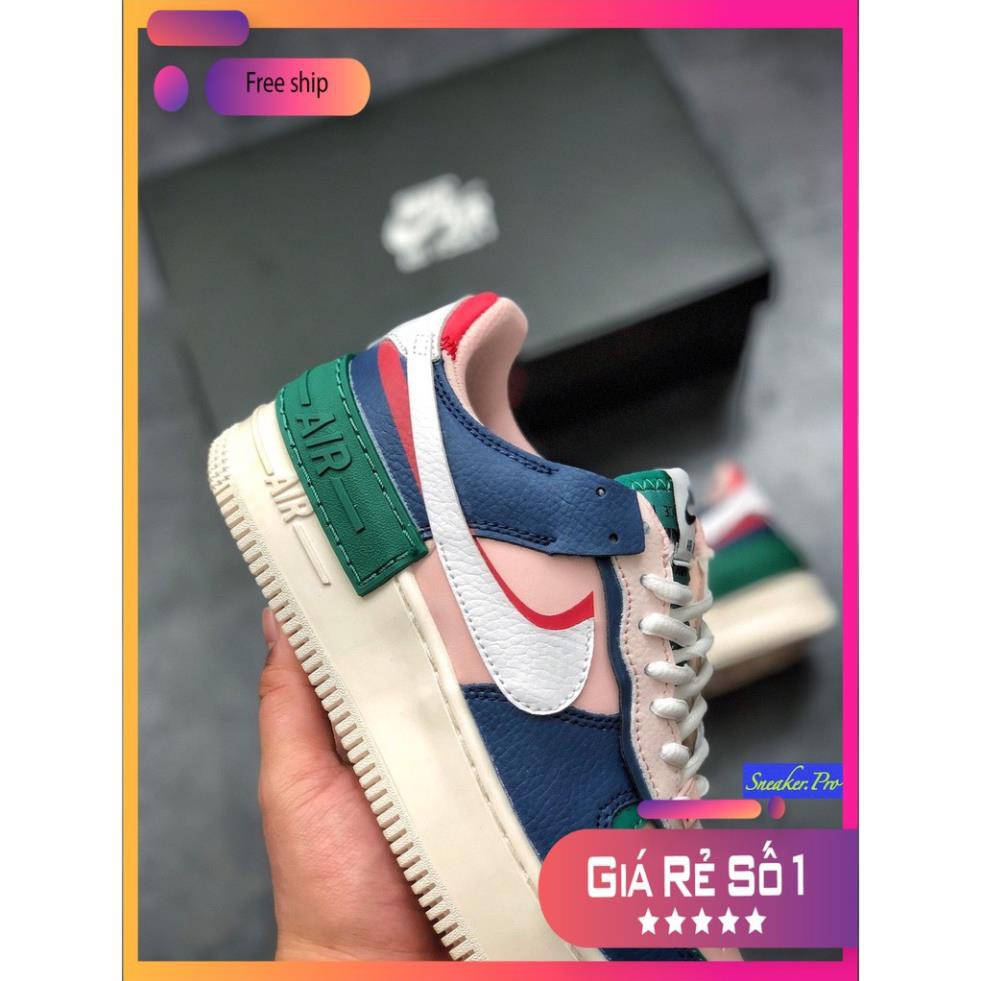Giày thể thao Air Force 1 Shadow Mystic Navy siêu ngầu dành cho nữ