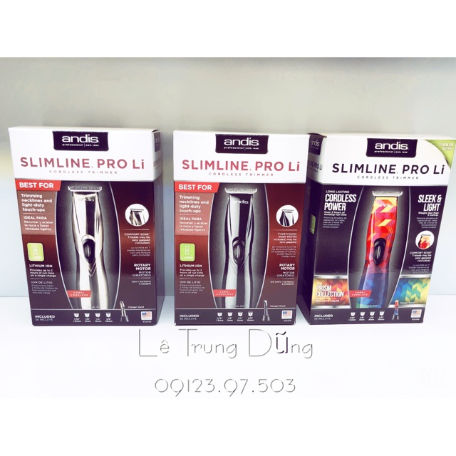 Tông đơ chấn viền andis slimline proli