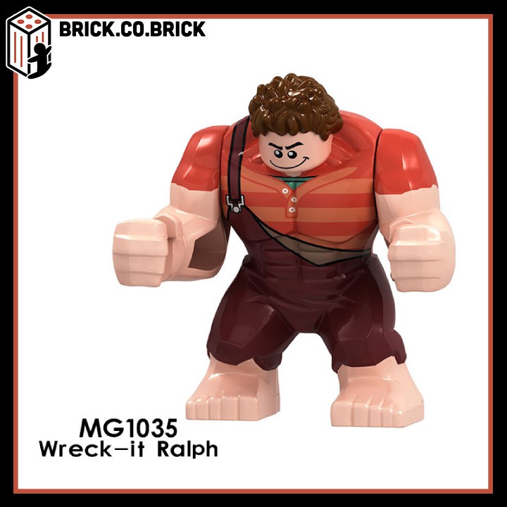 MG9007 (CÓ SẴN)  Đồ chơi lắp ráp minifigures lego nhân vật trong phim hoạt hình Wreck it Ralph.