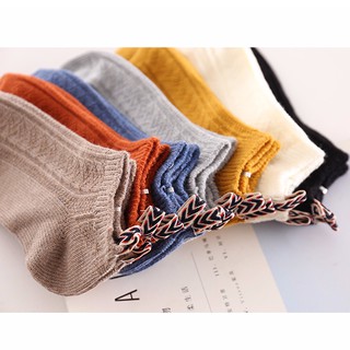 Vớ nam nữ cổ ngắn soc hàn quốc