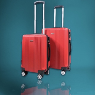 Vali chống va đập chịu lực tốt chính hãng kiểu dáng kẻ sọc thời trang OC-004