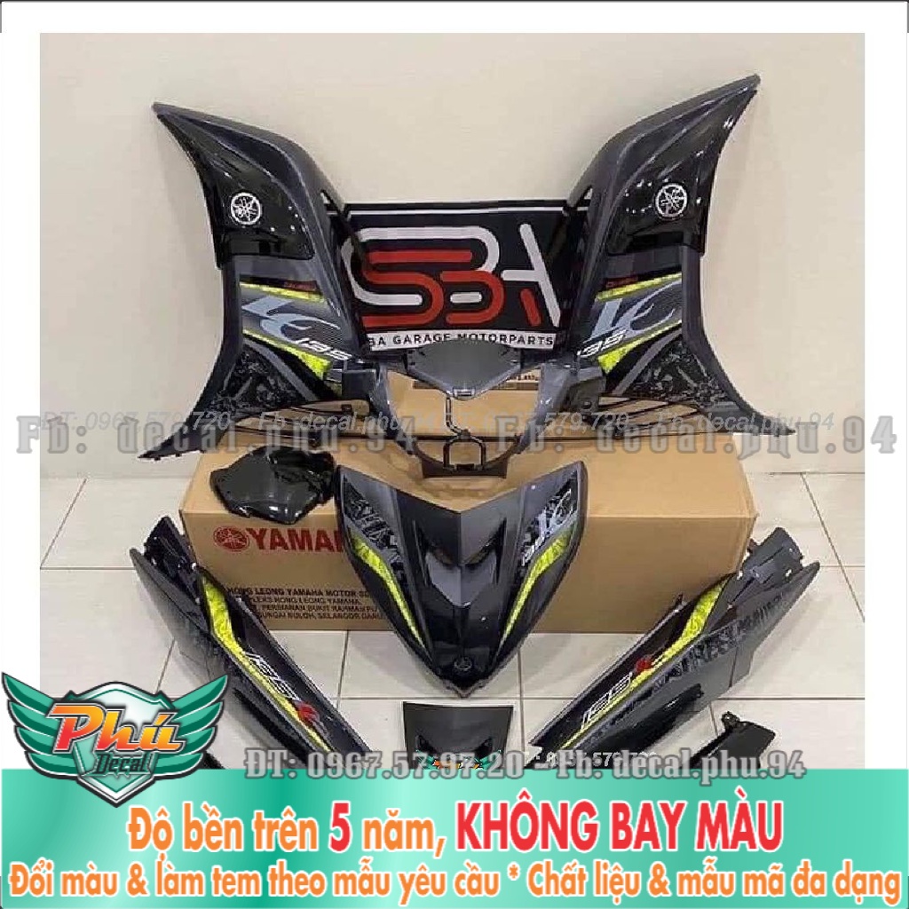 Tem Rời Exciter 135 2020 lc xám đen (K) -1