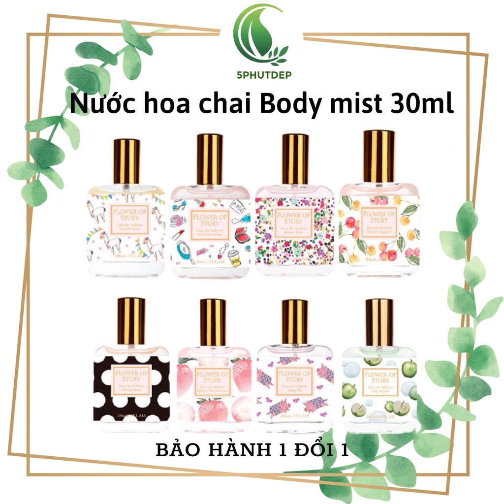 Nước hoa body mint 30ml (8 mùi)