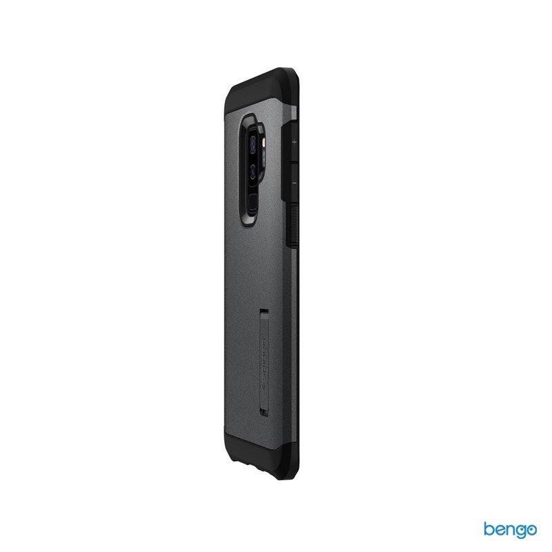 Ốp lưng Samsung Galaxy S9 Plus SPIGEN Tough Armor - Graphite Gray