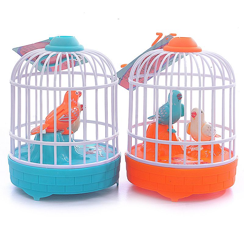 Đồ chơi lồng chim hót nhạc đèn 888-2 (tặng 3 pin 2A)