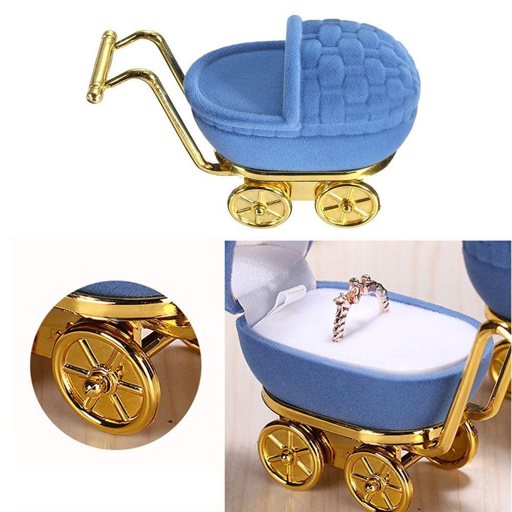 SOMEDAYZL 1 Giá Đỡ Trưng Bày Nhẫn Bằng Nhung Gắn Xe Đẩy Em Bé