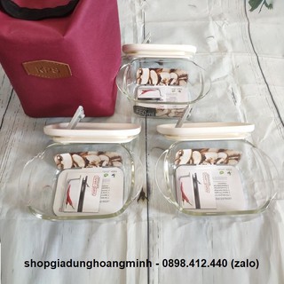 hộp cơm thủy tinh lock&lock - hộp cơm thủy tinh