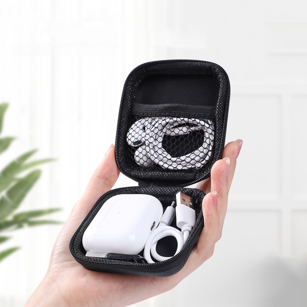 [Chính Hãng] Hộp Đựng Phụ Kiện TOPK J07 Phù Hợp Để Đựng Tai Nghe, Thẻ Nhớ, USB, Cáp Sạc...