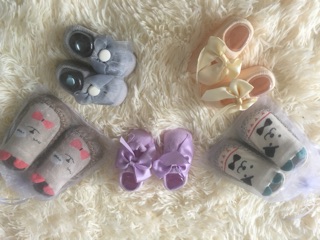Tất giày bé gái sơ sinh