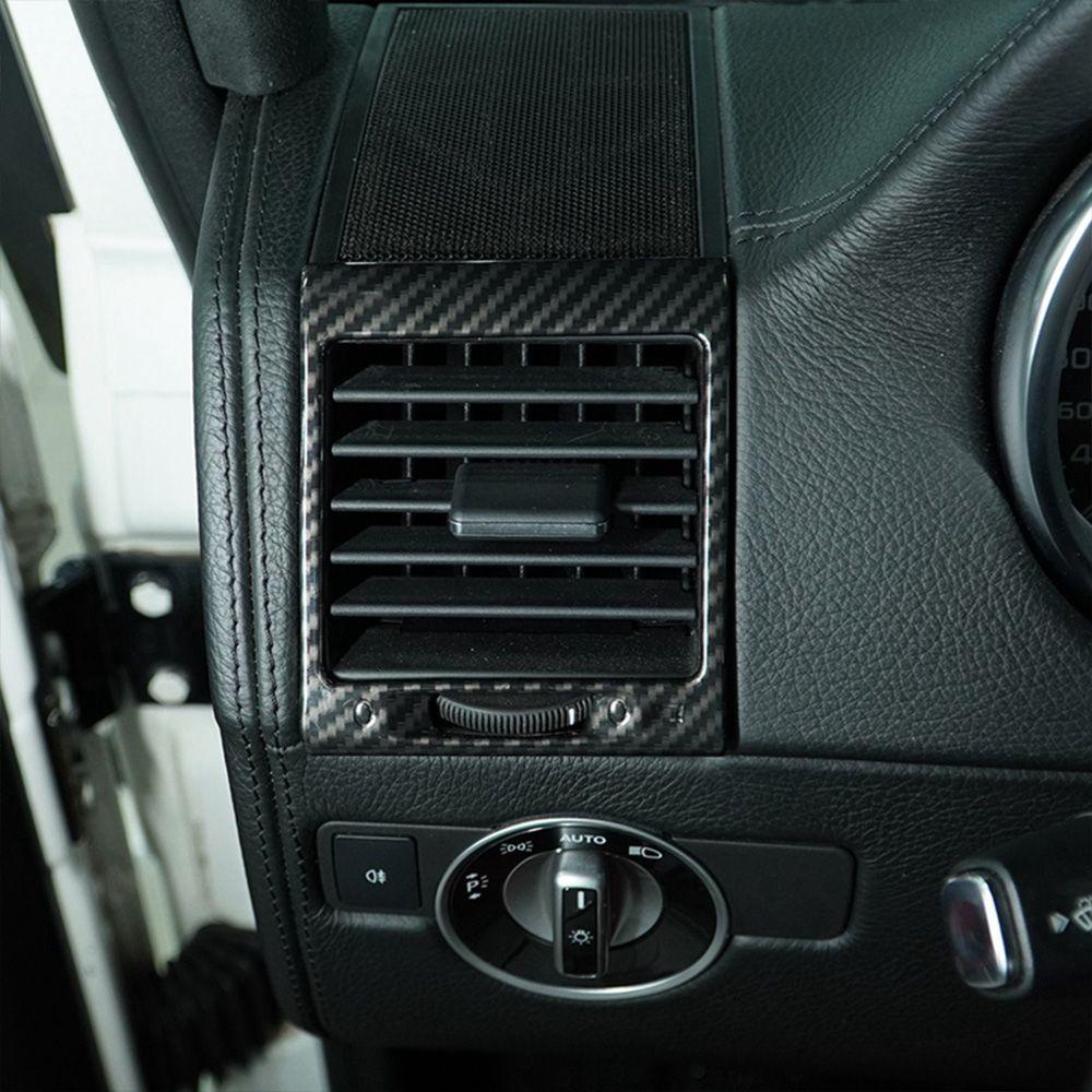 Set 2 Vòng Dán Trang Trí Ống Xả Khí Xe Hơi Benz C Class W204 2007-2010