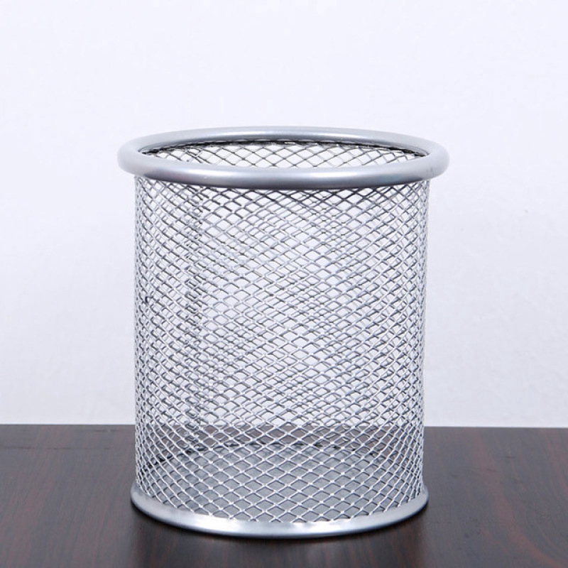 Office Organizer Round Cosmetic Pencil Pen Holders Stationery Container