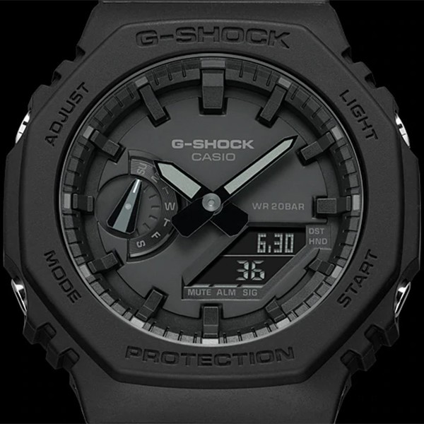 Đồng hồ nam dây nhựa Casio G-Shock chính hãng Anh khuê GA-2100 và GA-2110