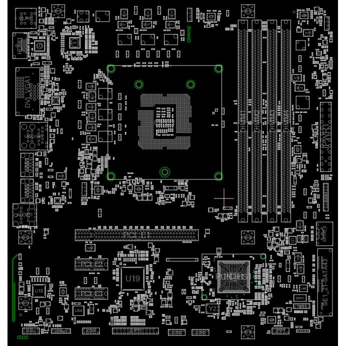 Sơ đồ mạch Boardview main MSI mã board MS-7982 rev 3.0 MS 7982 ver 3.0