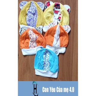 Mũ đội che thóp cho bé