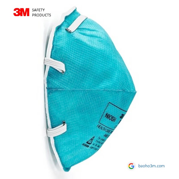 Khẩu trang 3M 1860 tiêu chuẩn N95 Singapore [Lẻ]-khẩu trang chống dịch, chống bụi mịn PM2.5 dùng cho nhân viên y tế | BigBuy360 - bigbuy360.vn