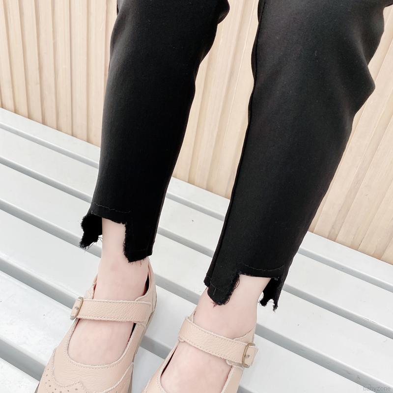 Quần Dài Dáng Ôm Co Giãn Thời Trang Mùa Thu Cho Bé Gái