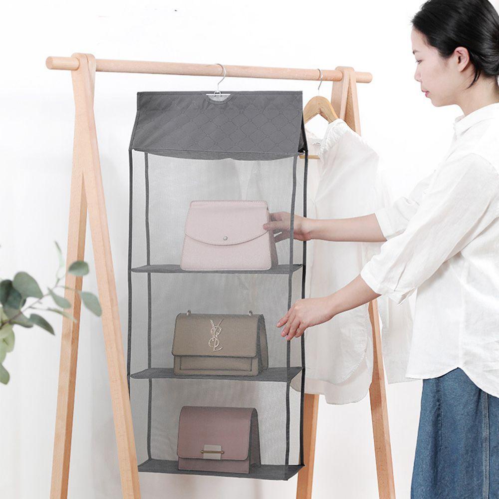 Túi Vải Không Dệt Treo Tường / Cửa Đựng Đồ Chống Bụi Có Thể Gấp Gọn