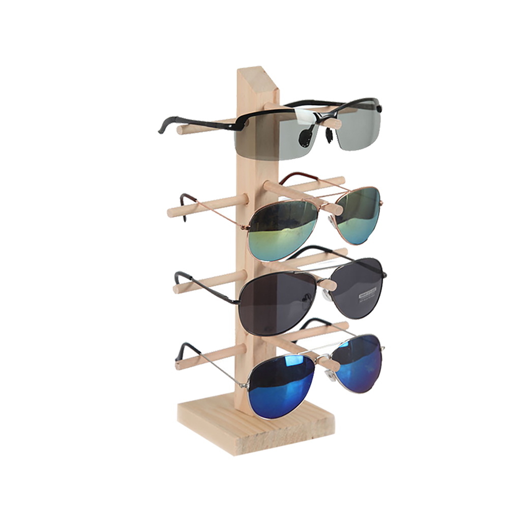 Giá Đỡ Trưng Bày Mắt Kính Bằng Gỗ Tiện Dụng