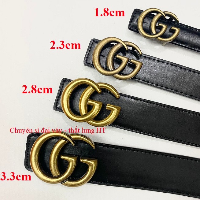 Thắt lưng nữ, dây lưng nữ siêu rẻ. Thiết kế dây da kèm mặt dây lưng, chất liệu đồng