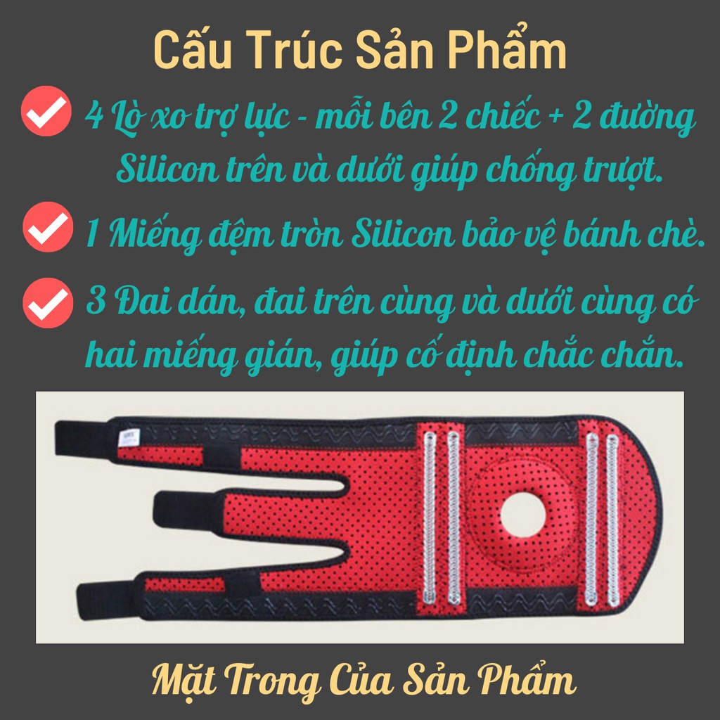 Bó gối thể thao, đai bảo vệ khớp gối đầu gối chất lượng tốt chính hãng Aolikes bền đẹp giá rẻ nhất.