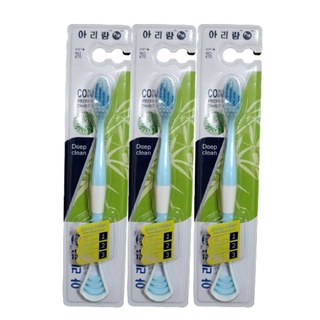 Bàn Chải Đánh Răng 2 in 1 Kèm Cạo Lưỡi Hàn Quốc 670